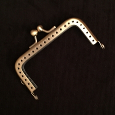 Taschenbügel - bronzefarben -  8,5 cm