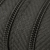 Endlosreißverschluss - 3 mm Laufschiene - mittelgrau