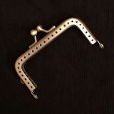 Taschenbügel - bronzefarben -  8,5 cm