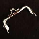 Taschenbügel - silberfarben -  8,5 cm